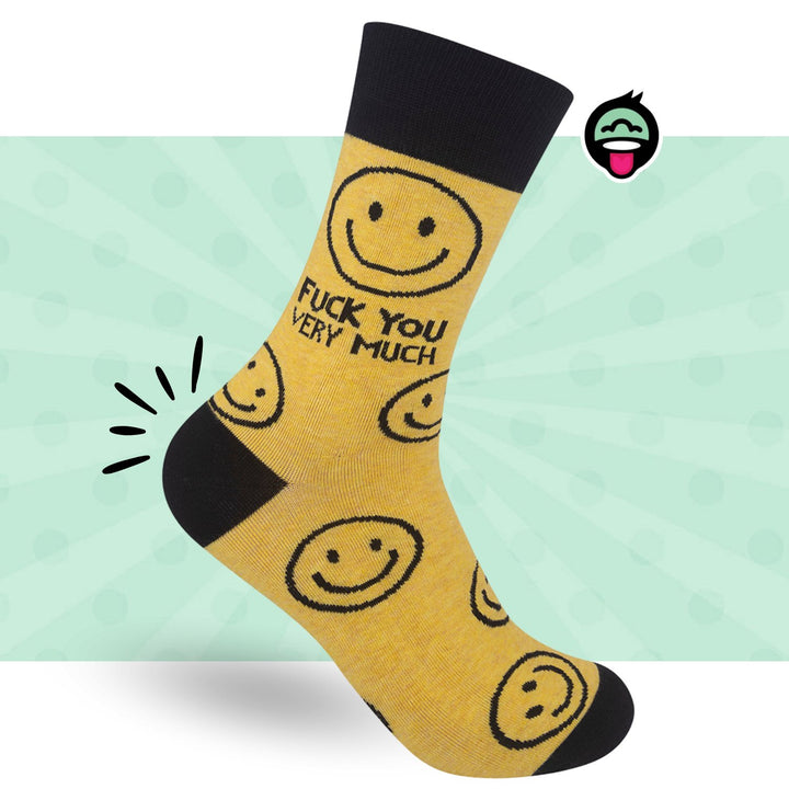 Fuck You Very Much Socks | Curse Word Socks | Funny Socks - HER Home Design Boutique