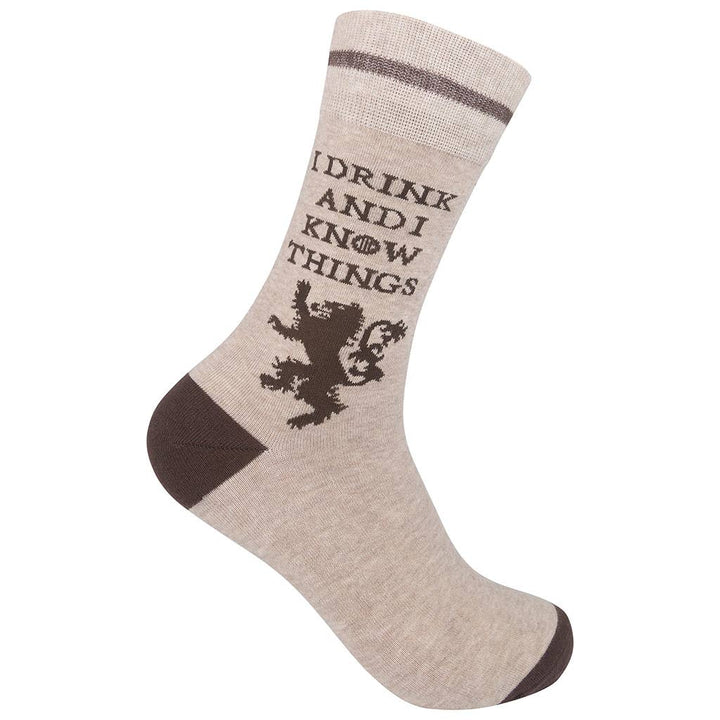 I Drink & I Know Things Socks - HER Home Design Boutique