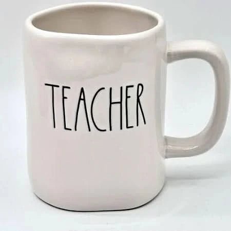 Rae Dunn "Teacher" Mug - HER Home Design Boutique