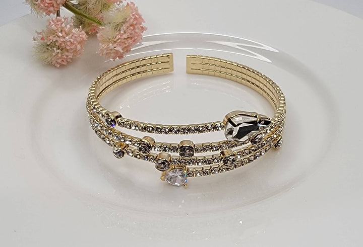 RHINESTONE BRACELET. - HER Home Design Boutique