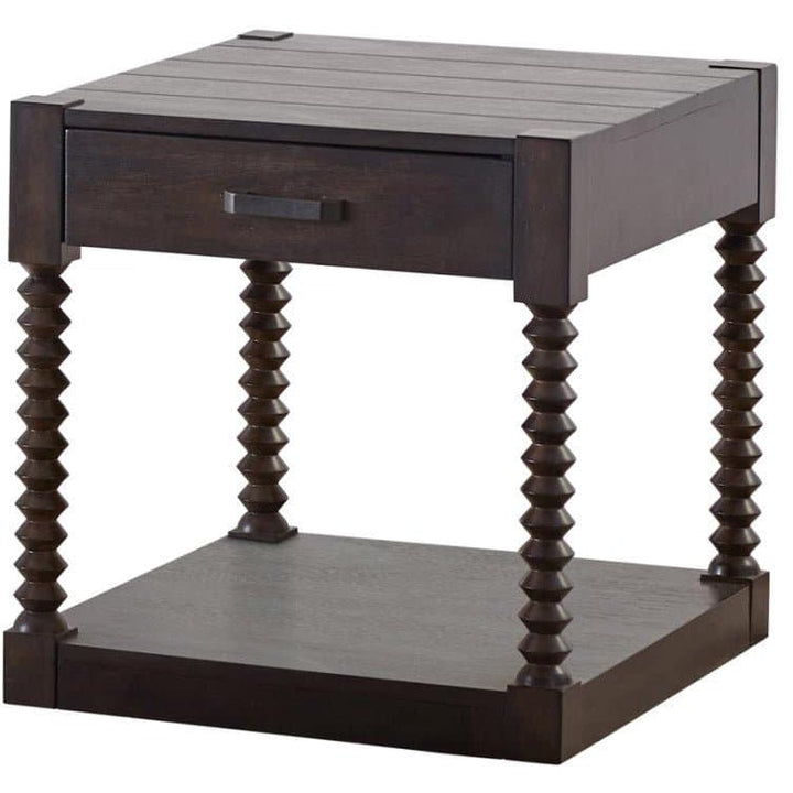 1-drawer End Table in Coffee Bean - HER Home Design Boutique