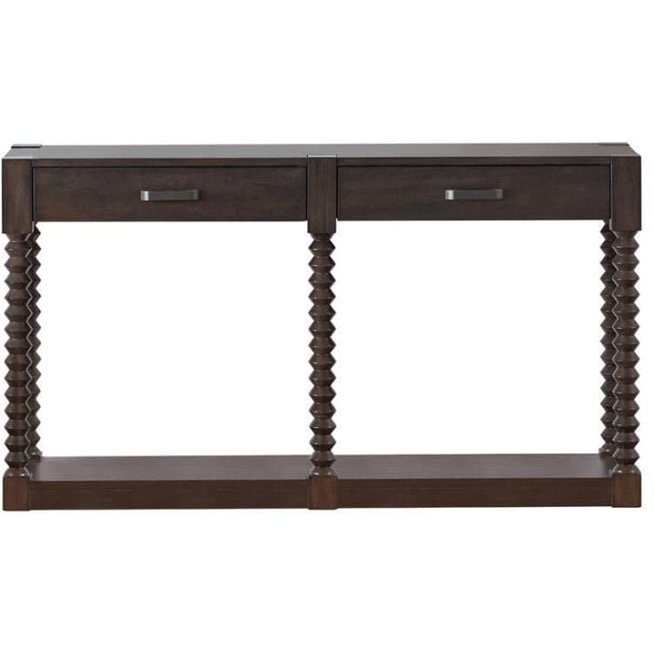 2-Drawer Sofa Table in Coffee Bean - HER Home Design Boutique