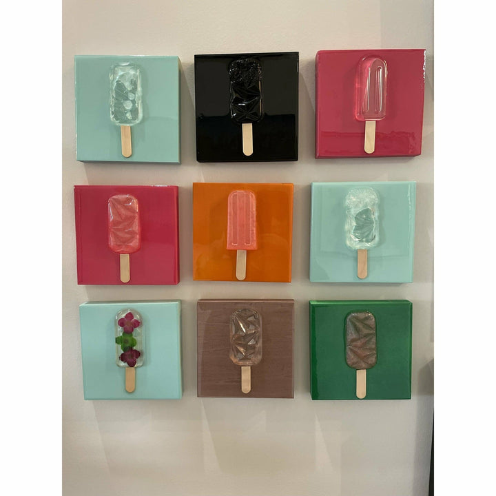 3D Popsicle Art Rainbow Set - Faith Blackwell - HER Home Design Boutique