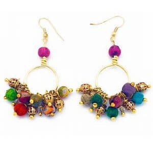 Aasha Clusters Dangle Earrings - HER Home Design Boutique