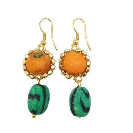 Aasha Oval Dangle Earrings - HER Home Design Boutique