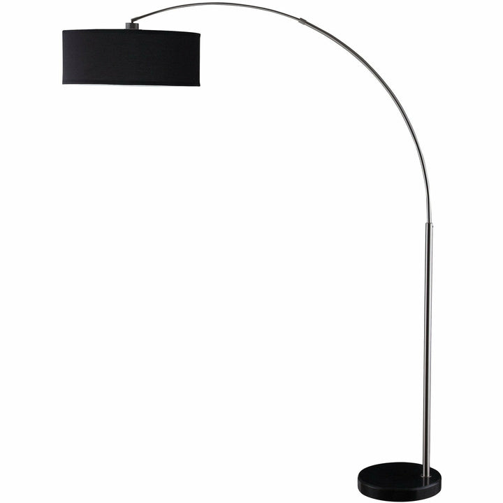 Arched Floor Lamp in Black - HER Home Design Boutique