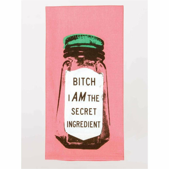 Bitch I Am The Secret Ingredient Dish Towel - HER Home Design Boutique