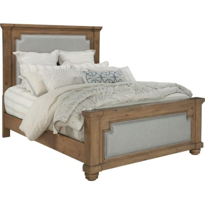 British Classic Bed in Rustic Smoke King - HER Home Design Boutique