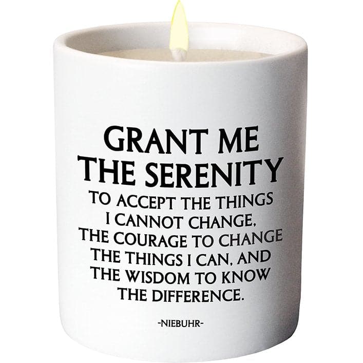 Candles Grant Me The Serenity (Niebuhr) - HER Home Design Boutique