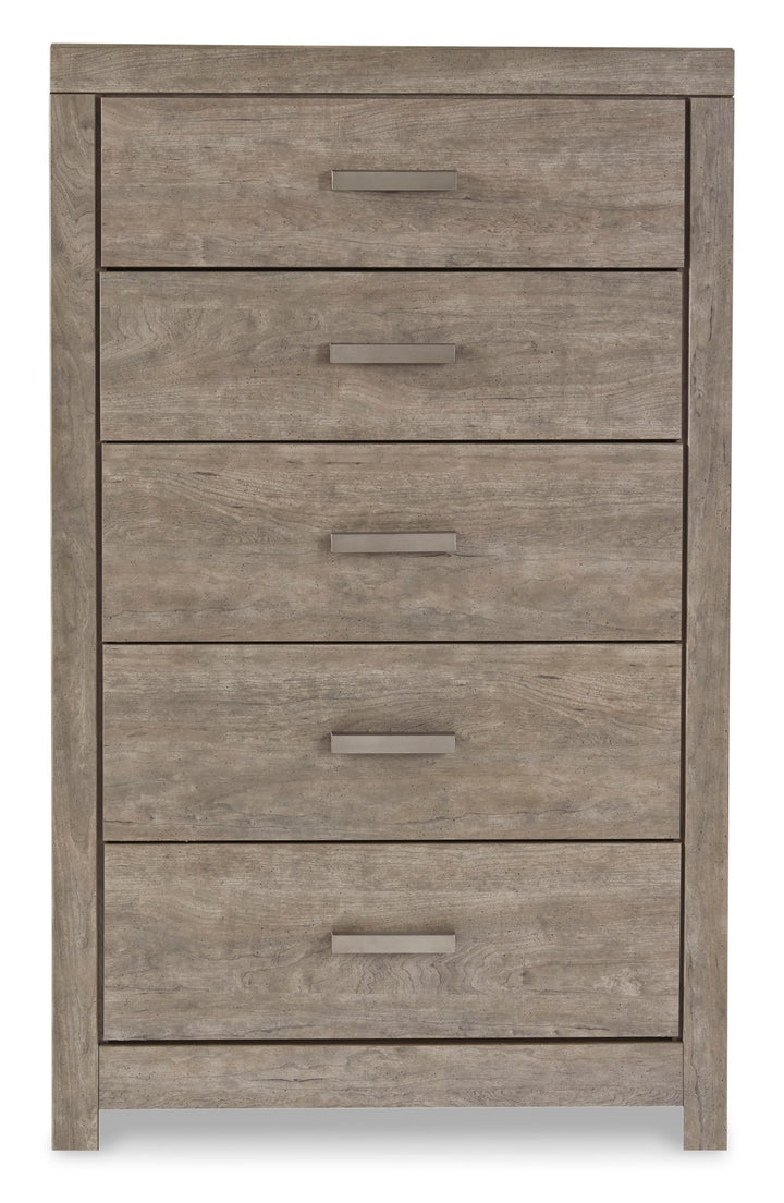 Casual Transitional Chest of Drawers in Gray - HER Home Design Boutique