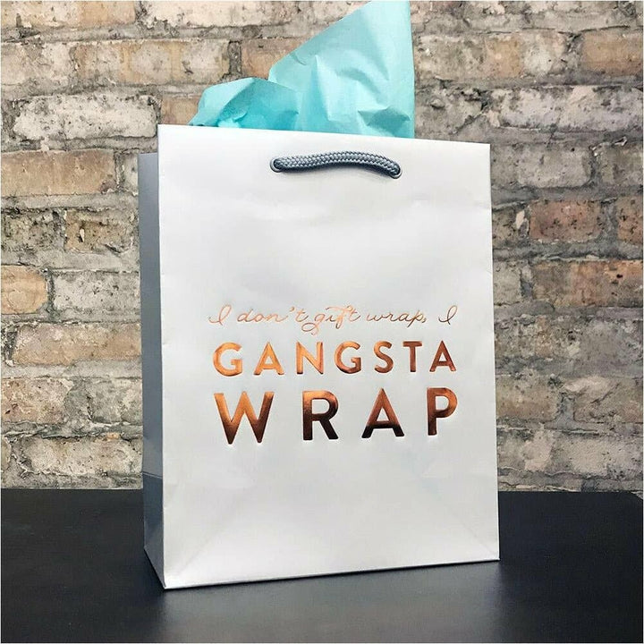 Gangsta Wrap Gift Bag - HER Home Design Boutique