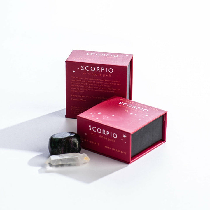 Geocentral Scorpio Mini Stone Pack - HER Home Design Boutique