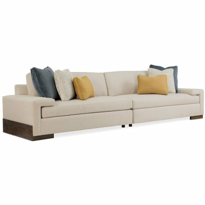 I'm Shelf-ish 2-PC Sectional in Smoked Sable - HER Home Design Boutique