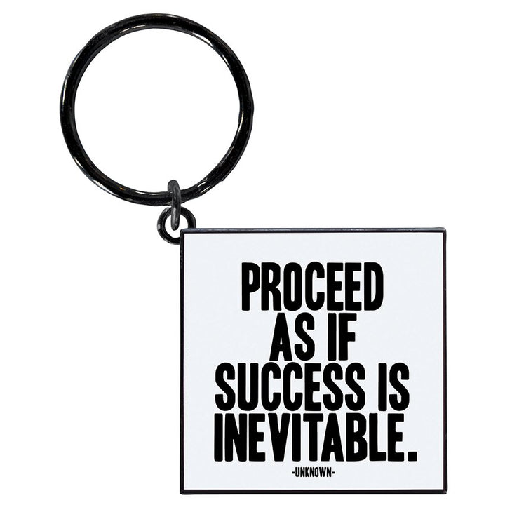 Keychains - KC289 - Proceed As If Success (Unknown) - HER Home Design Boutique