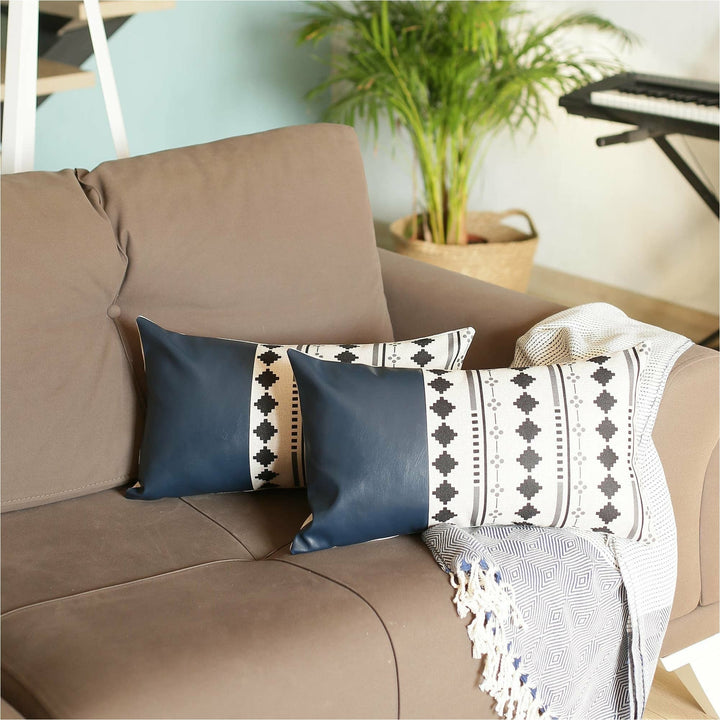 Leather Throw Pillow - HER Home Design Boutique