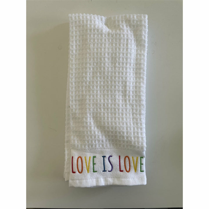 "Love is Love" Kitchen Towel Set - HER Home Design Boutique