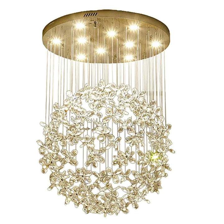 Luxury Crystal Butterfly Ceiling Chandelier - HER Home Design Boutique