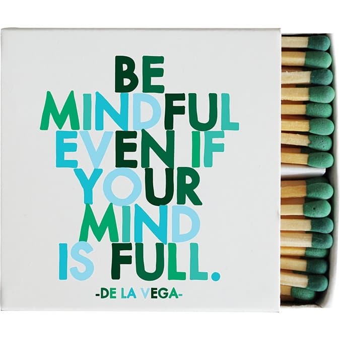 Matchboxes - Be Mindful (De La Vega) - HER Home Design Boutique