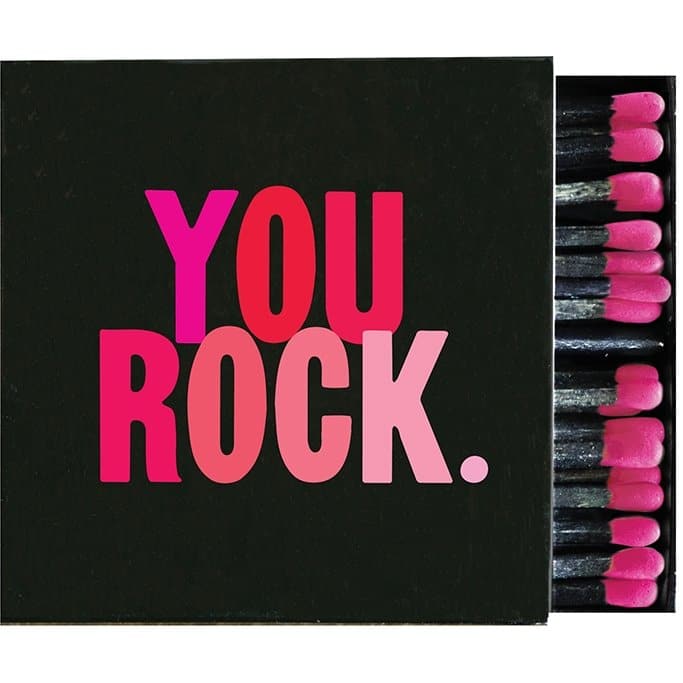 Matchboxes - You Rock (Saying) - HER Home Design Boutique