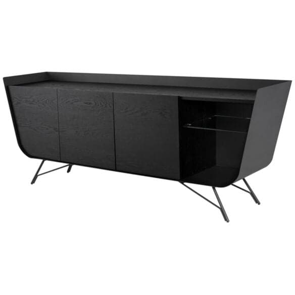 Mid-Century Modern Sideboard in Onyx - HER Home Design Boutique
