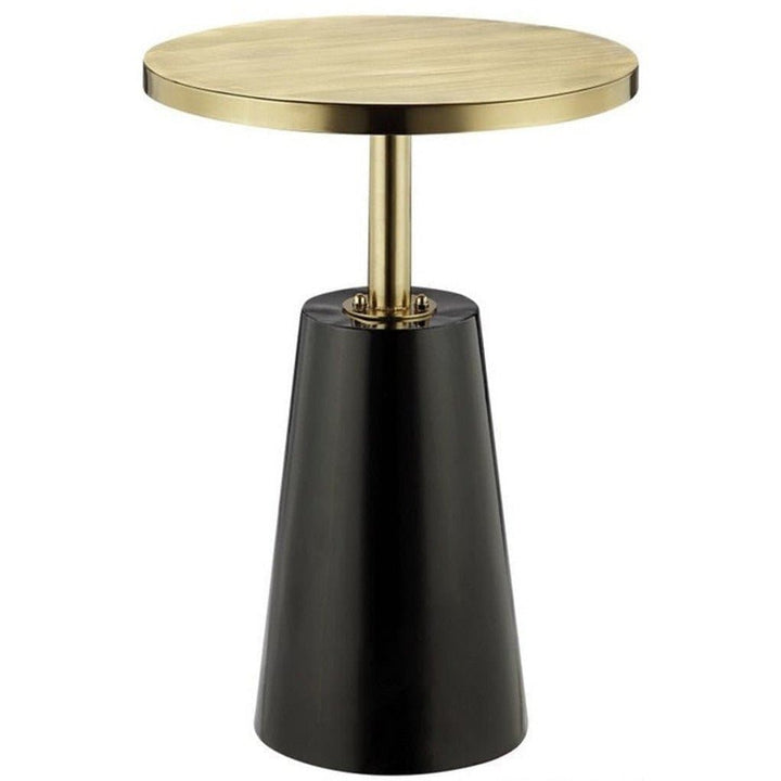 Modern Gold Tabletop Accent Table - HER Home Design Boutique