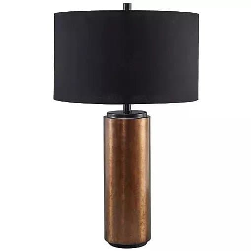 Modern Table Lamp in Black and Gold - HER Home Design Boutique
