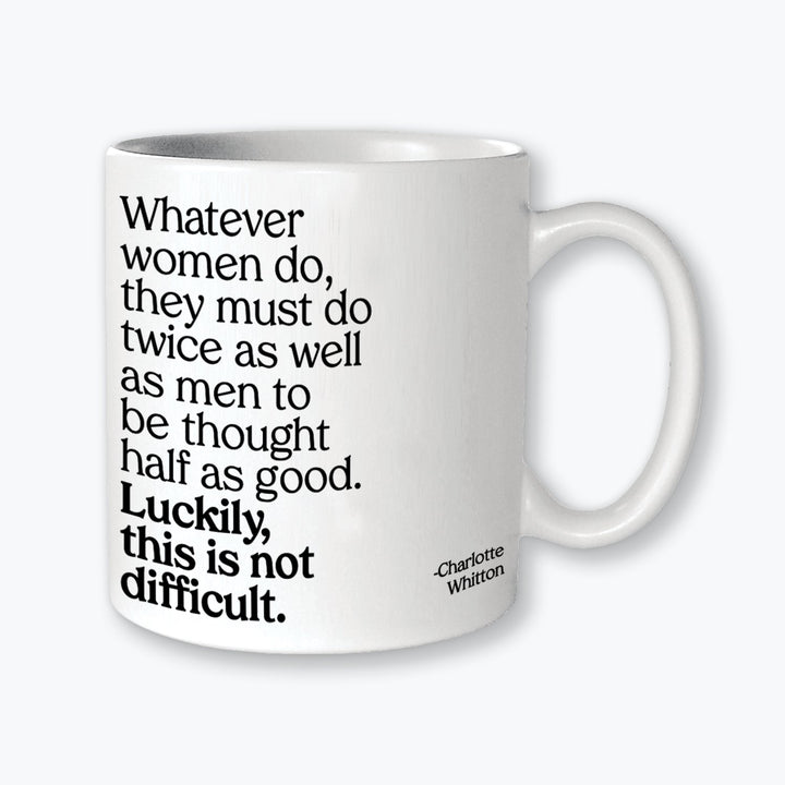 Mugs - G370 - Whatever Women Do (Charlotte Whitton) - HER Home Design Boutique