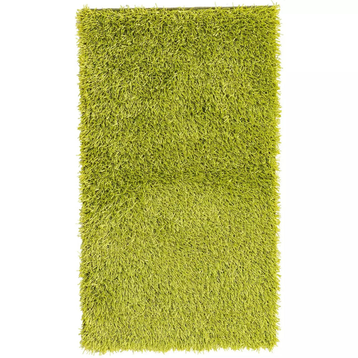 Shaggy Rectangular Area Rug in Lime Green - HER Home Design Boutique