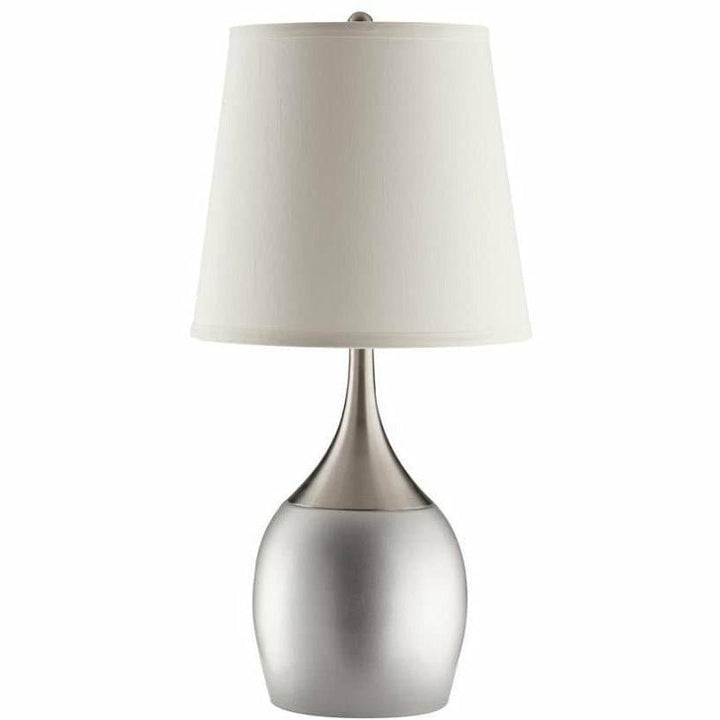 Silver and Chrome Table Lamps (set of 2) - HER Home Design Boutique