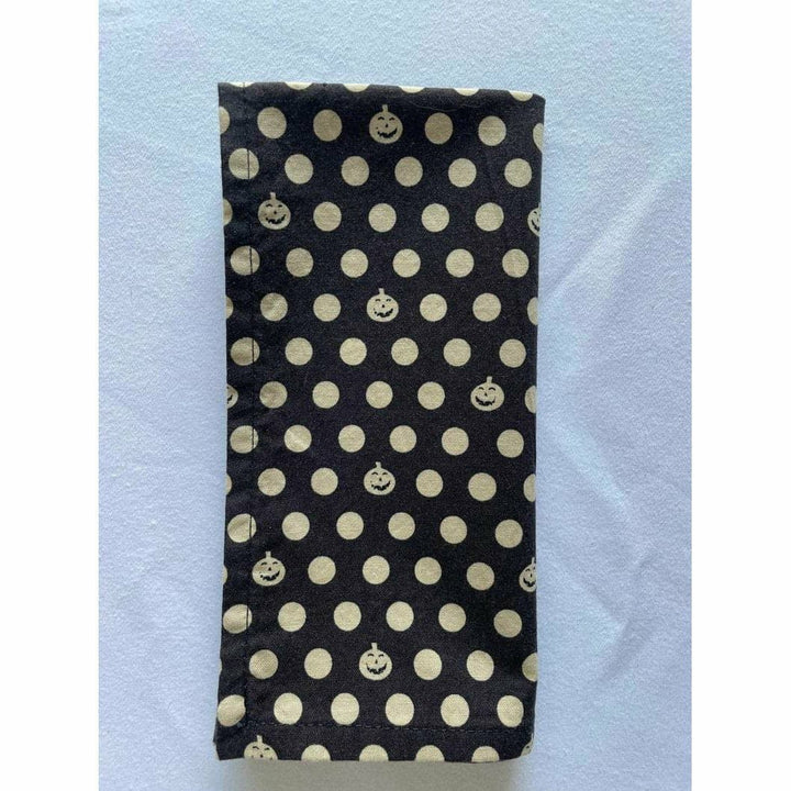 Threads By Tess Handmade Cloth Napkins - Spooky Dots - HER Home Design Boutique