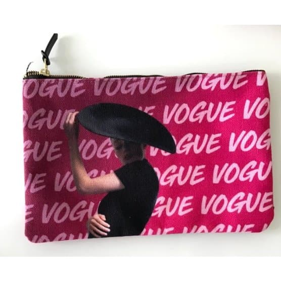 Vogue Large Zipper Pouch - Faith Blackwell - HER Home Design Boutique