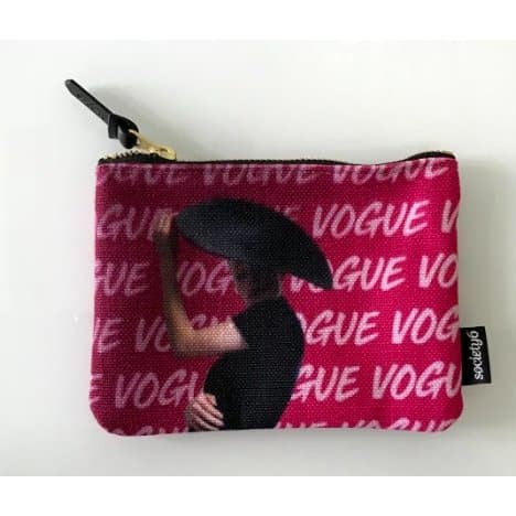 Vogue Small Zipper Pouch - Faith Blackwell - HER Home Design Boutique
