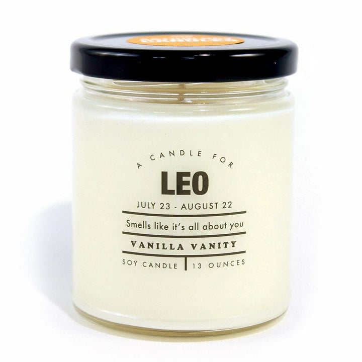 Whiskey River Zodiac Candle: Leo - HER Home Design Boutique